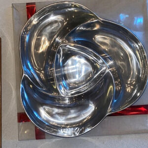 Silver Serving Dish NEW
